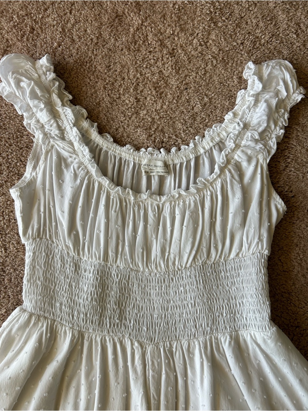 Urban Outfitters white Mini Dress romper - Picture 2 of 5